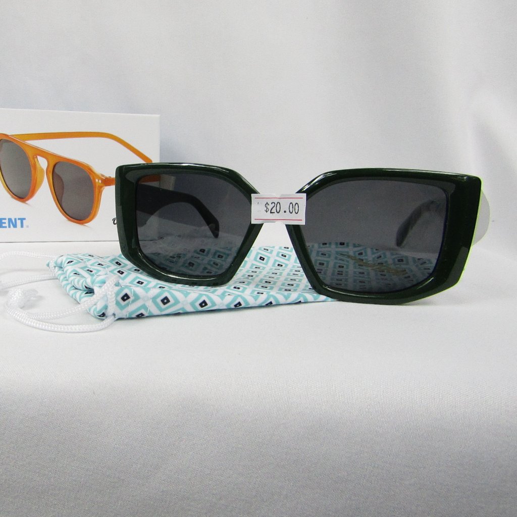 Sunglasses  Green  Womens  Optimum Optical  New With Tags